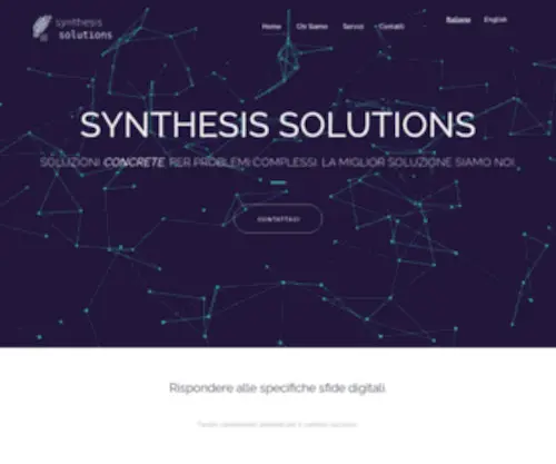Studiosynthesis.biz(Synthesis Solutions) Screenshot