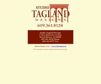 Studiotagland.com(Studio Tagland Architects) Screenshot