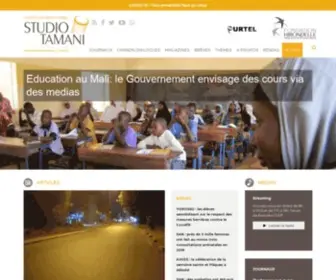 Studiotamani.org(Accueil) Screenshot