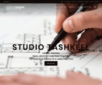 Studiotashkeel.com(Studio Tashkeel) Screenshot