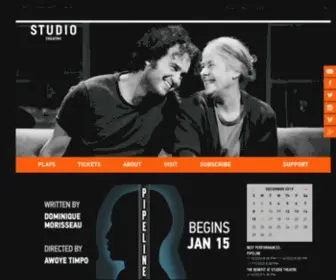 Studiotheatre.org(The Studio Theatre) Screenshot