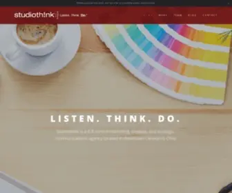 Studiothink.net(Full Service Cleveland Marketing Agency) Screenshot