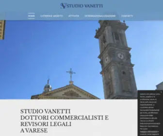 Studiovanetti.net(Studio commercialista) Screenshot