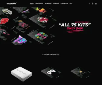 Studiowav.com(Buy Loop Kits & Drum Samples) Screenshot