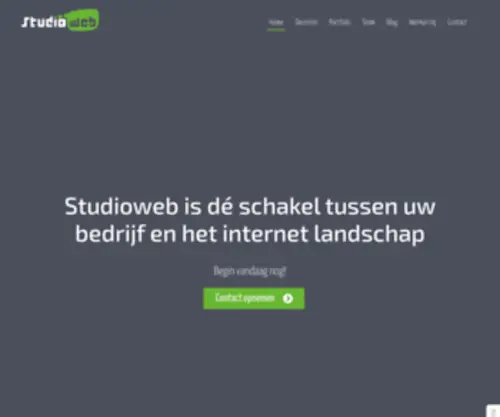 Studioweb.nl(Studioweb zorgt voor websites die resultaat boeken) Screenshot