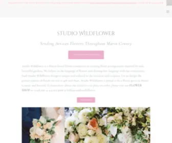 Studiowildflower.com(Marin Flower Delivery by Local Marin Boutique Florist) Screenshot