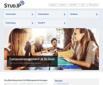 Studip.de(Organisieren, Verwalten Lernen, Lehren) Screenshot