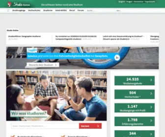 Studis-Online.de(Studis Online) Screenshot