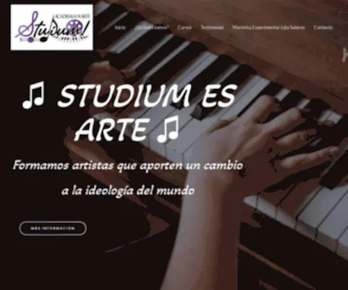 Studiumacademia.com(Academia de Arte Studium) Screenshot