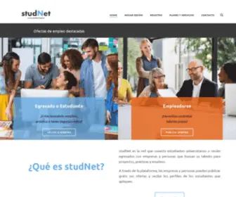 Studnet.com.co(¡La plataforma ideal para trabajar estudiando) Screenshot