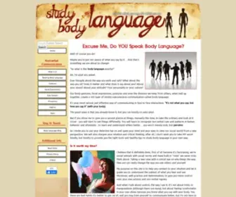 Study-Body-Language.com(Study Body Language) Screenshot