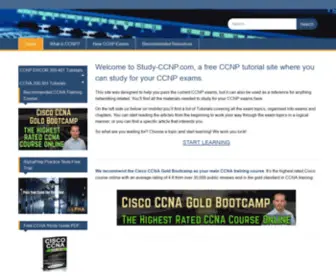 Study-CCNP.com(Free CCNP Tutorials) Screenshot