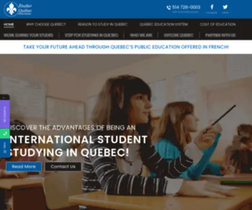 Study-Quebec.ca(Just another WordPress site) Screenshot