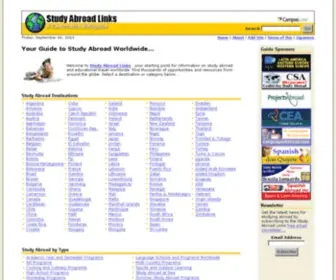 Studyabroadlinks.com(Study Abroad Links) Screenshot