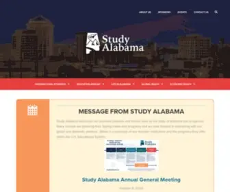 Studyalabama.us(Study Abroad in and outside the United States) Screenshot