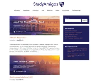 Studyamigos.com(Study Amigos) Screenshot