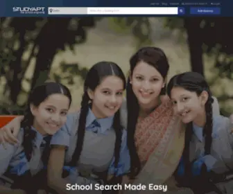 Studyapt.com(India's first and largest school search engine) Screenshot