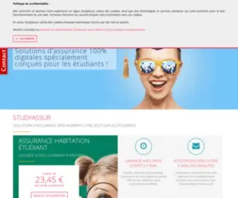 Studyassur.com(Assurances étudiants) Screenshot