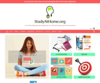 Studyathome.org(Studyathome) Screenshot