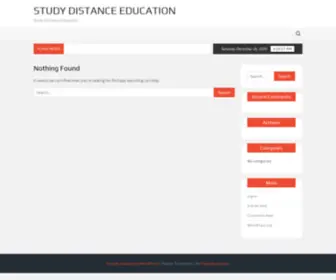 Studydistanceeducation.com(秒速飞艇) Screenshot