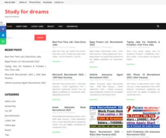 Studyfordreams.in(Study For Dreams) Screenshot