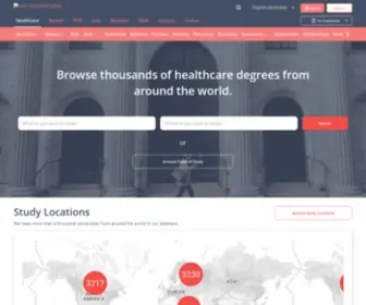 Studyhealthcare.com.au(Best healthcare degrees and health programs 2025) Screenshot