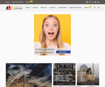 Studying-Germany.de(STUDY in GERMANY) Screenshot