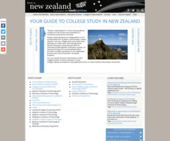 Studyinnewzealand.co.uk(Study in New Zealand) Screenshot