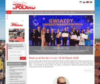 Studyinpoland.pl(Study in Poland) Screenshot