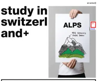 Studyinswitzerland.plus(Study in switzerland) Screenshot
