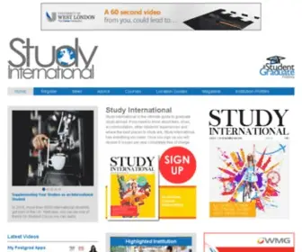 Studyinternationalmag.com(Study International) Screenshot