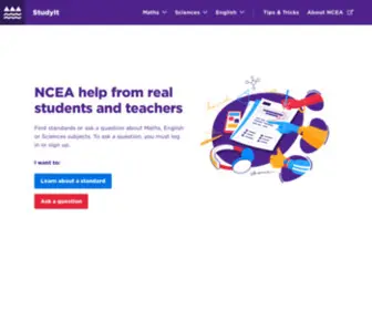 Studyit.org.nz(For NCEA students) Screenshot