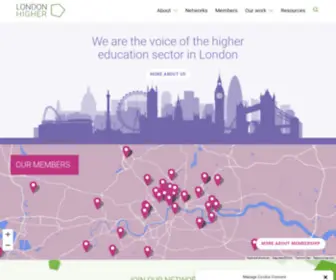 Studylondon.ac.uk(Universities in London) Screenshot