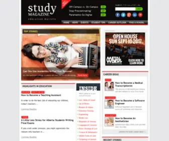 Studymagazine.com(STUDY Magazine) Screenshot