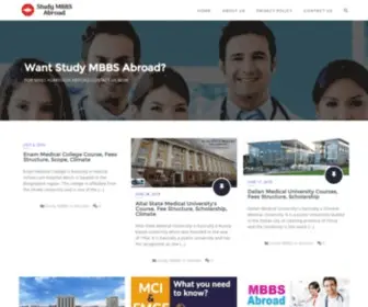 Studymbbsabroad.in(Study MBBS Abroad) Screenshot