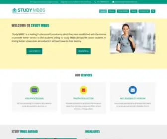 Studymbbs.com(Study MBBS in Top Universities & Colleges) Screenshot