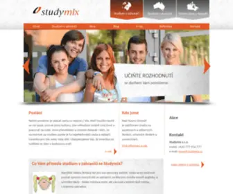 Studymix.cz(Zahraničí) Screenshot