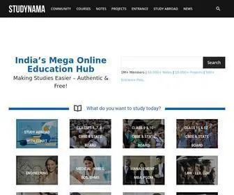 Studynama.com(Studies in India) Screenshot