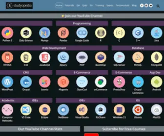 Studyopedia.com(Never Stop Learning) Screenshot