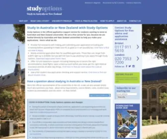 Studyoptions.com(Study Options) Screenshot