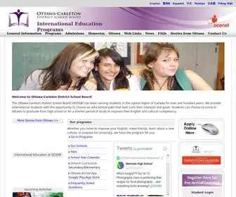 Studyottawa.ca(Study in Ottawa) Screenshot