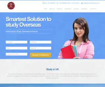 Studyoverseasadvisors.com(Study Overseas Advisors) Screenshot