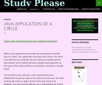 Studyplease.com(Study Please) Screenshot