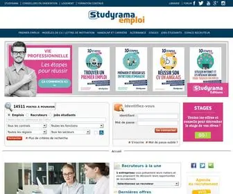 Studyrama-Emploi.com(StudyramaEmploi) Screenshot