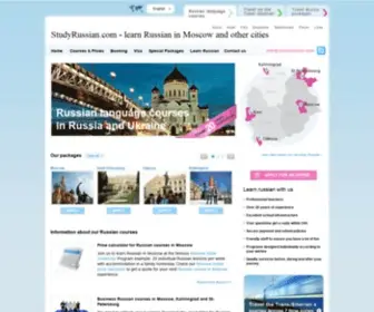 Studyrussian.com(Russian language courses) Screenshot