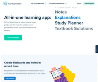 Studysmarter.us(The #1 learning app for university & school) Screenshot