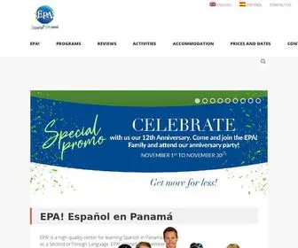 Studyspanishinpanama.com(Study Spanish in Panama) Screenshot