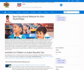 Studyvillage.com(Best Educational Website for Kids) Screenshot