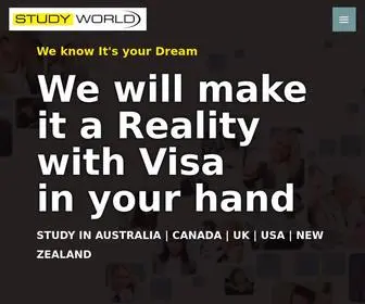 StudyWorld.co.in(Study in Australia) Screenshot