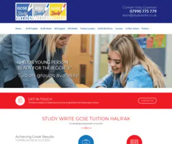 Studywritegcse.co.uk(Tuition, 11 plus, How to pass 11) Screenshot